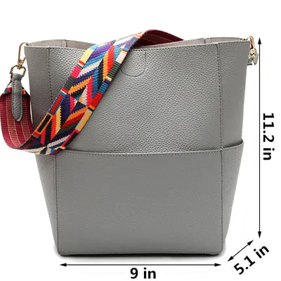 2018 New Luxury Gray Satchel Bag