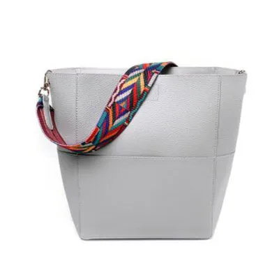2018 New Luxury Gray Satchel Bag