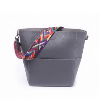 2018 New Luxury Gray Satchel Bag