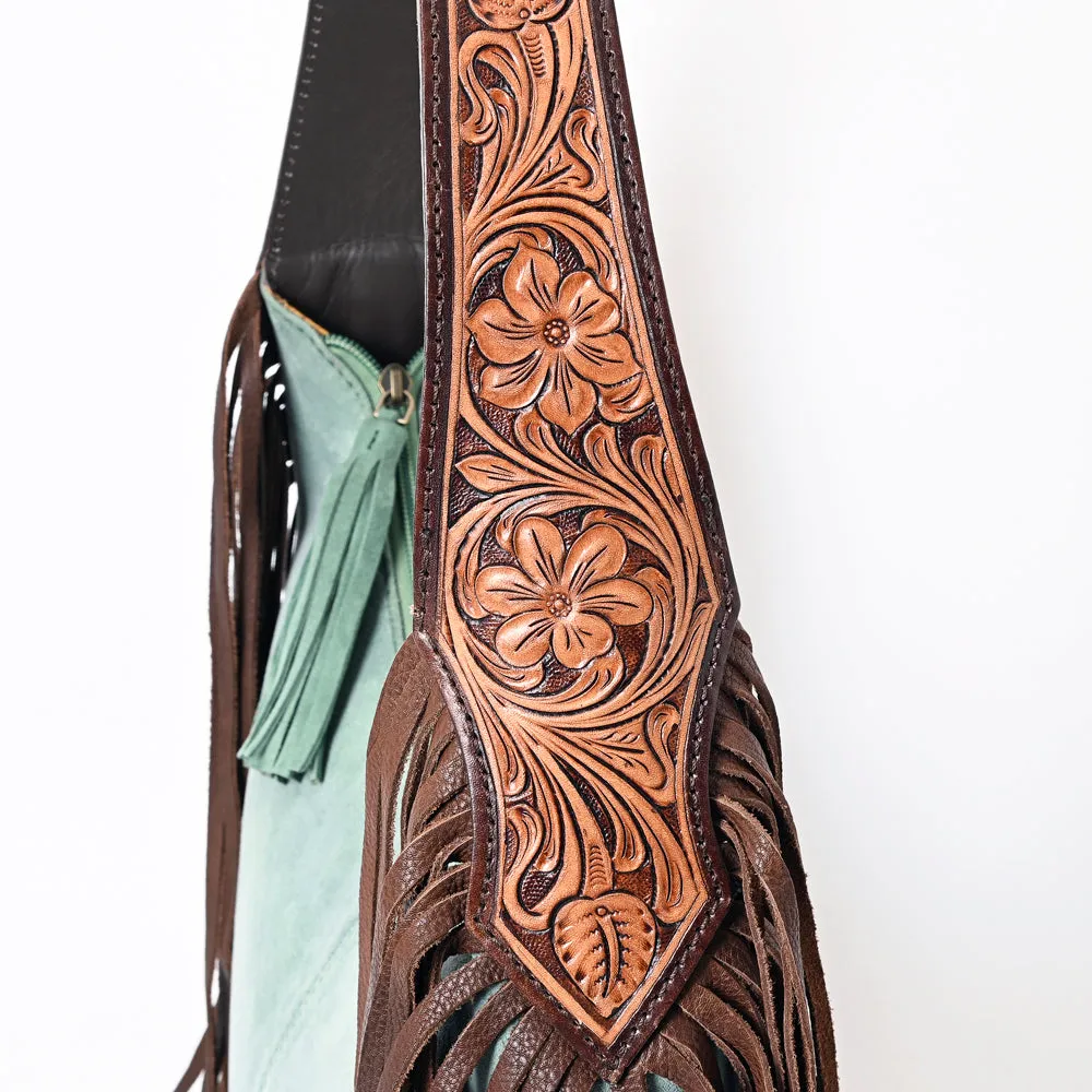 ADBGA372 American Darling Hand Tooled Genuine Leather Women Bag Western Handbag Purse