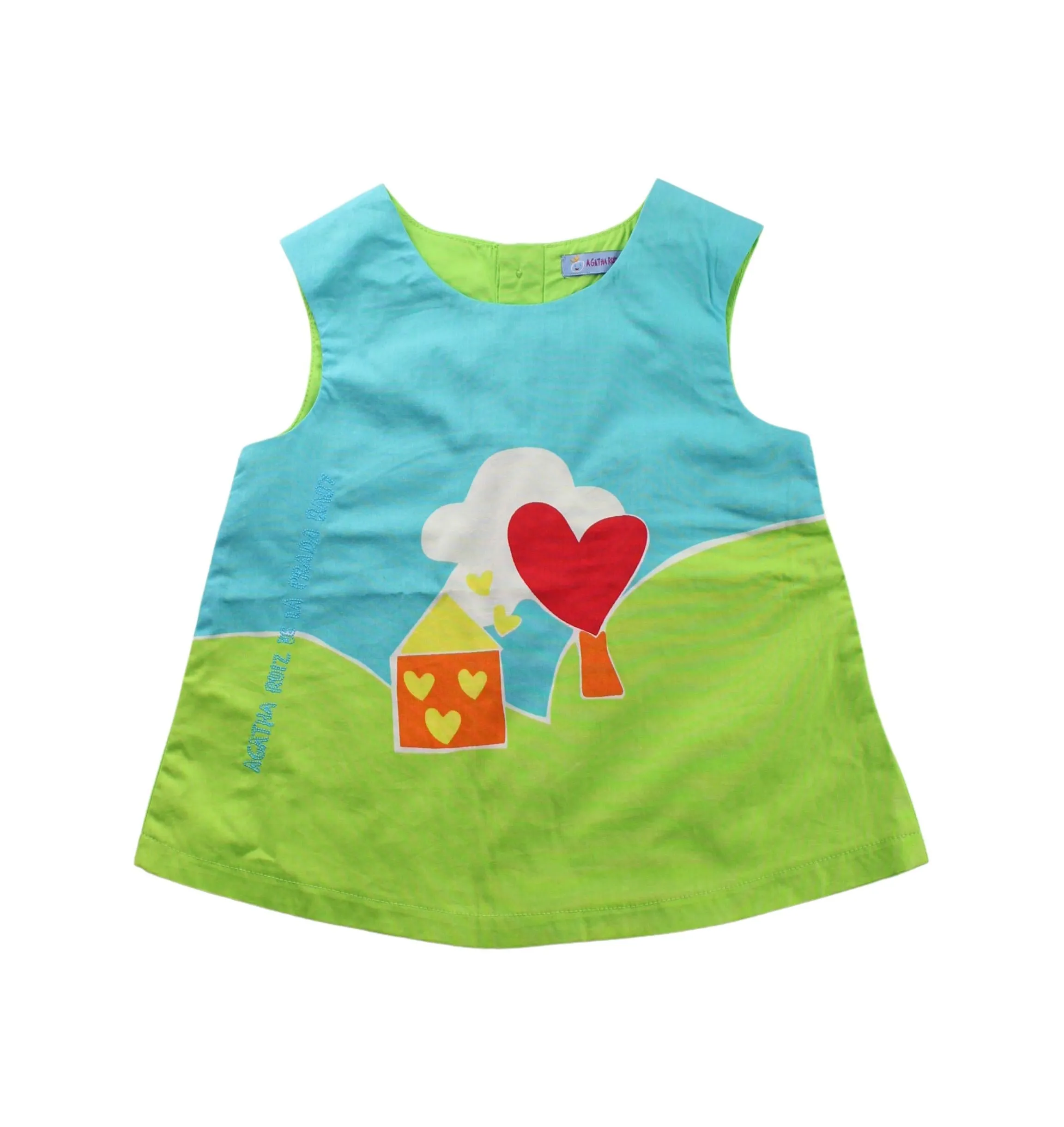 Agatha Ruiz De La Prada Sleeveless Dress 2T