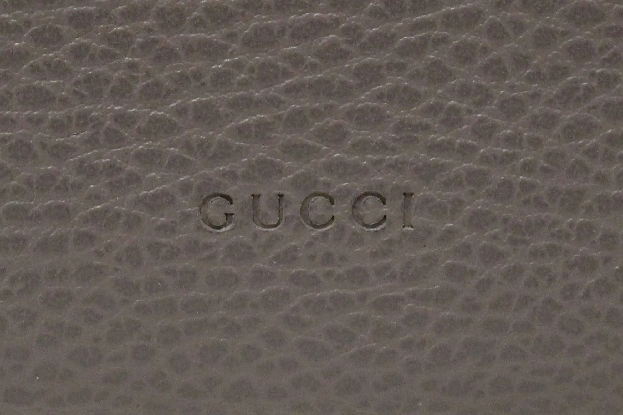 Authentic NEW Gucci Grey Leather Dionysus Mini Chain Wallet