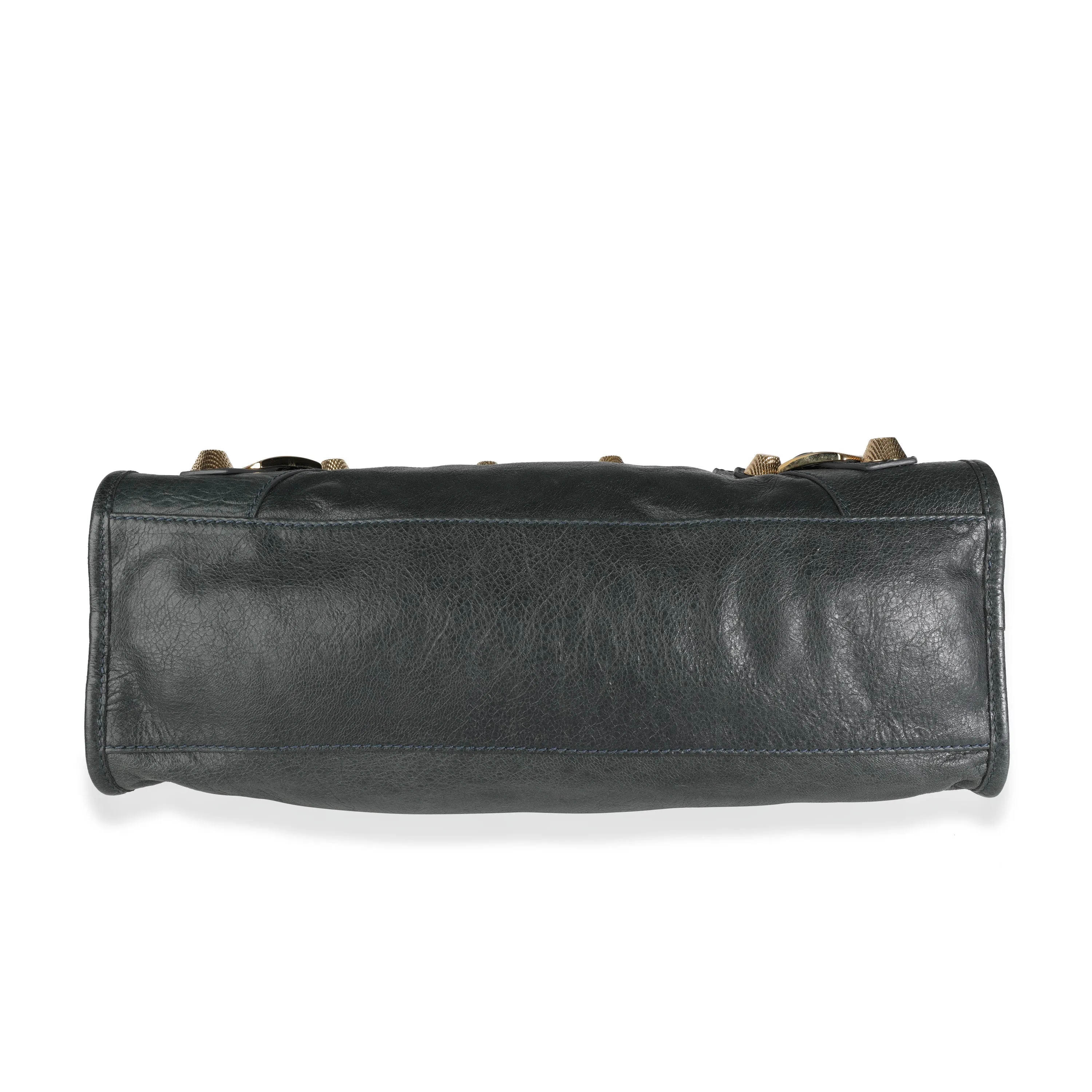 Balenciaga Anthracite Lamsbkin Giant 21 City Bag