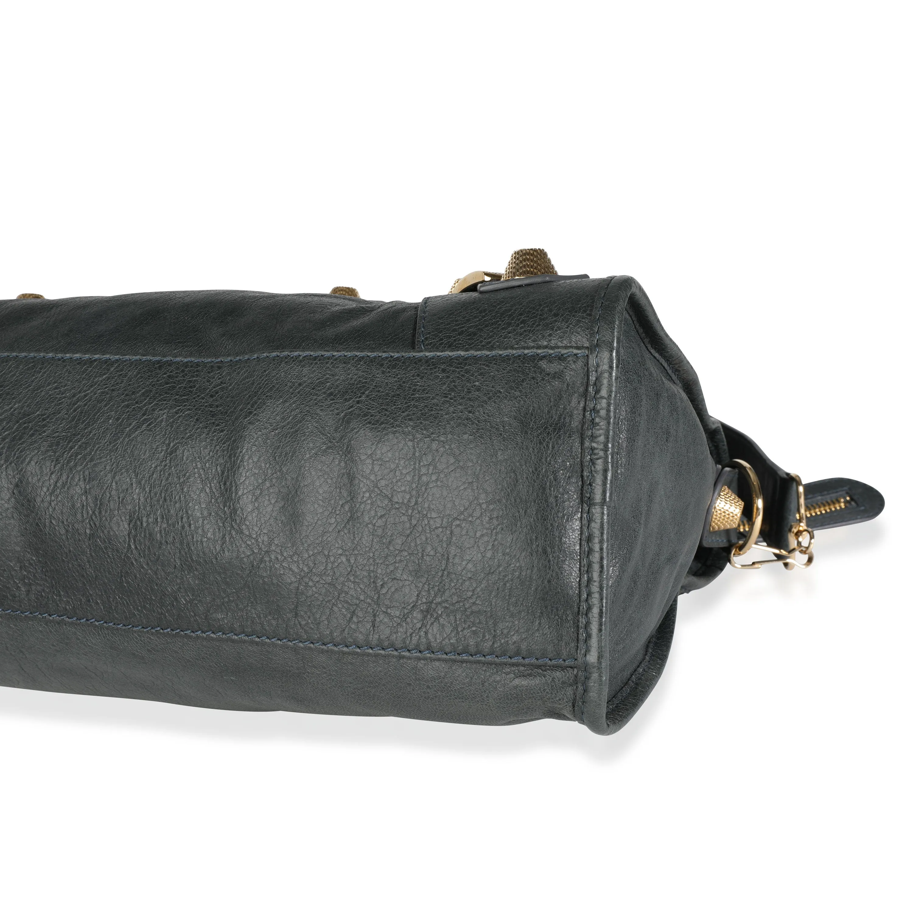 Balenciaga Anthracite Lamsbkin Giant 21 City Bag