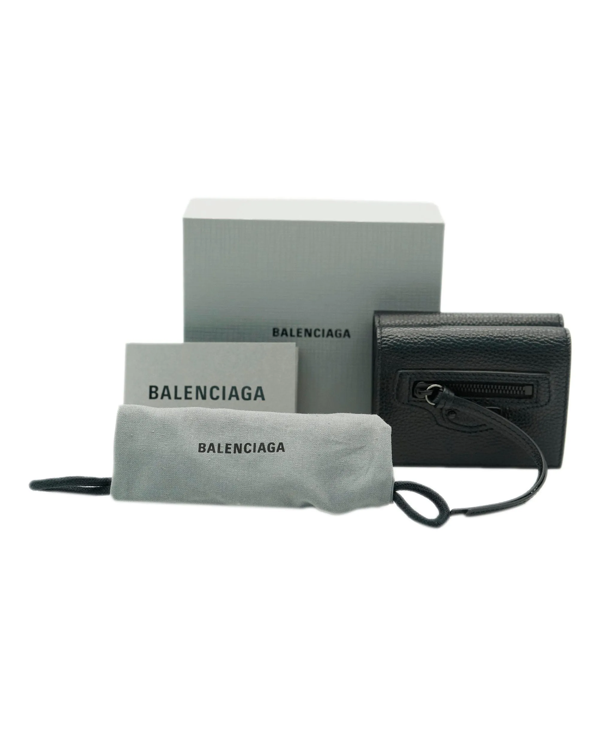 Balenciaga Neo Classic City Mini leather wallet ALC1708