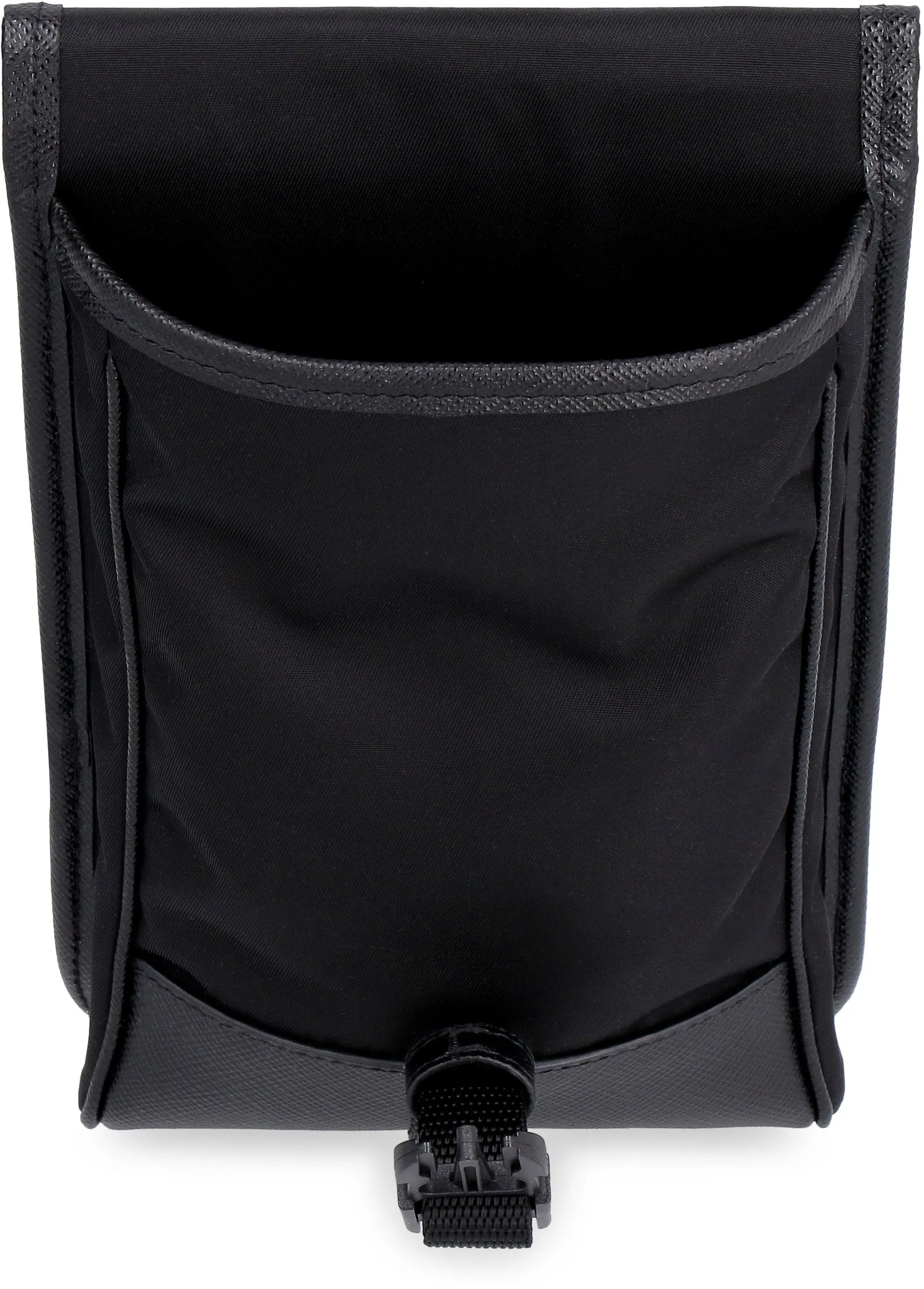 BLACK RE-NYLON MOBILE PHONE HOLDER