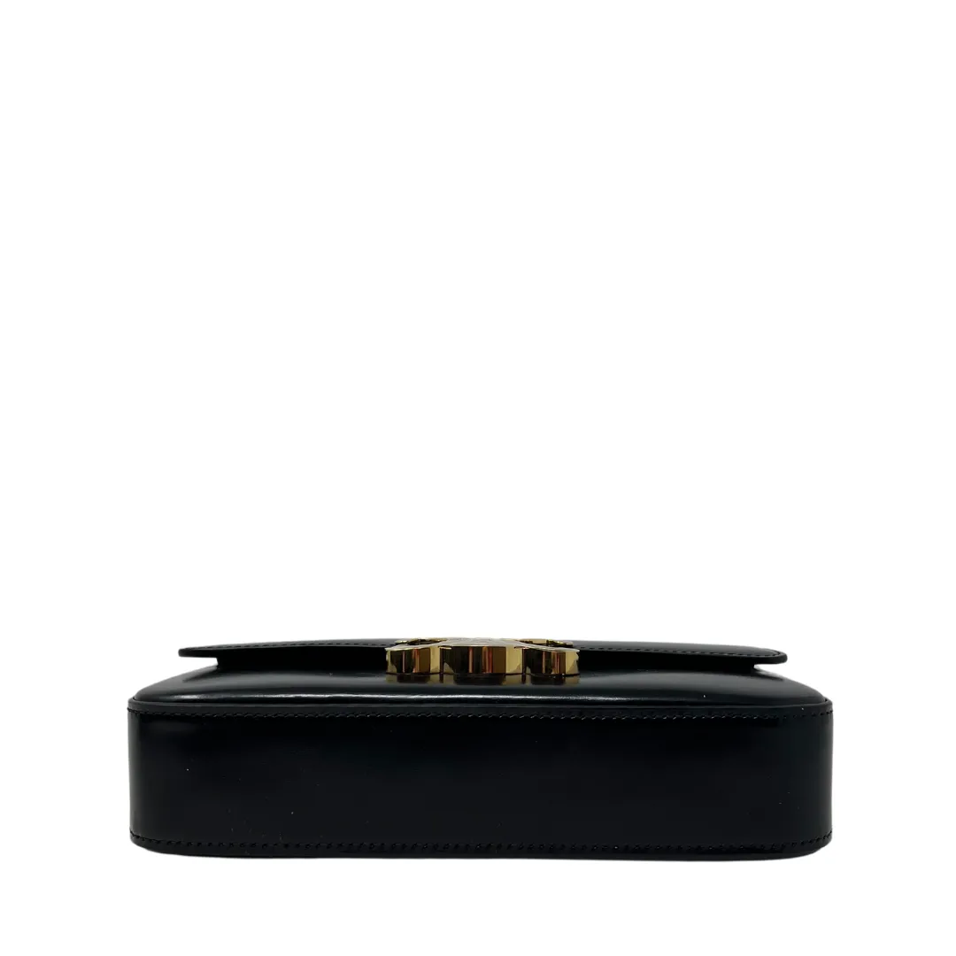 Celine Leather Claude Shoulder Bag