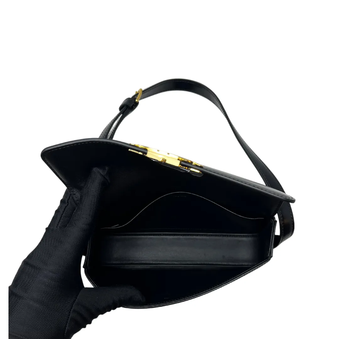 Celine Leather Claude Shoulder Bag