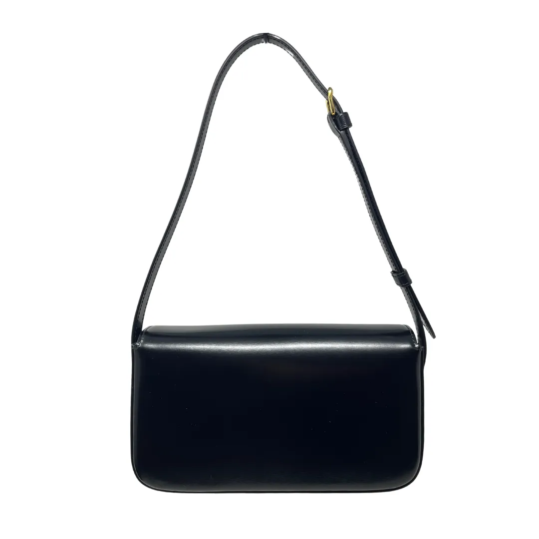 Celine Leather Claude Shoulder Bag