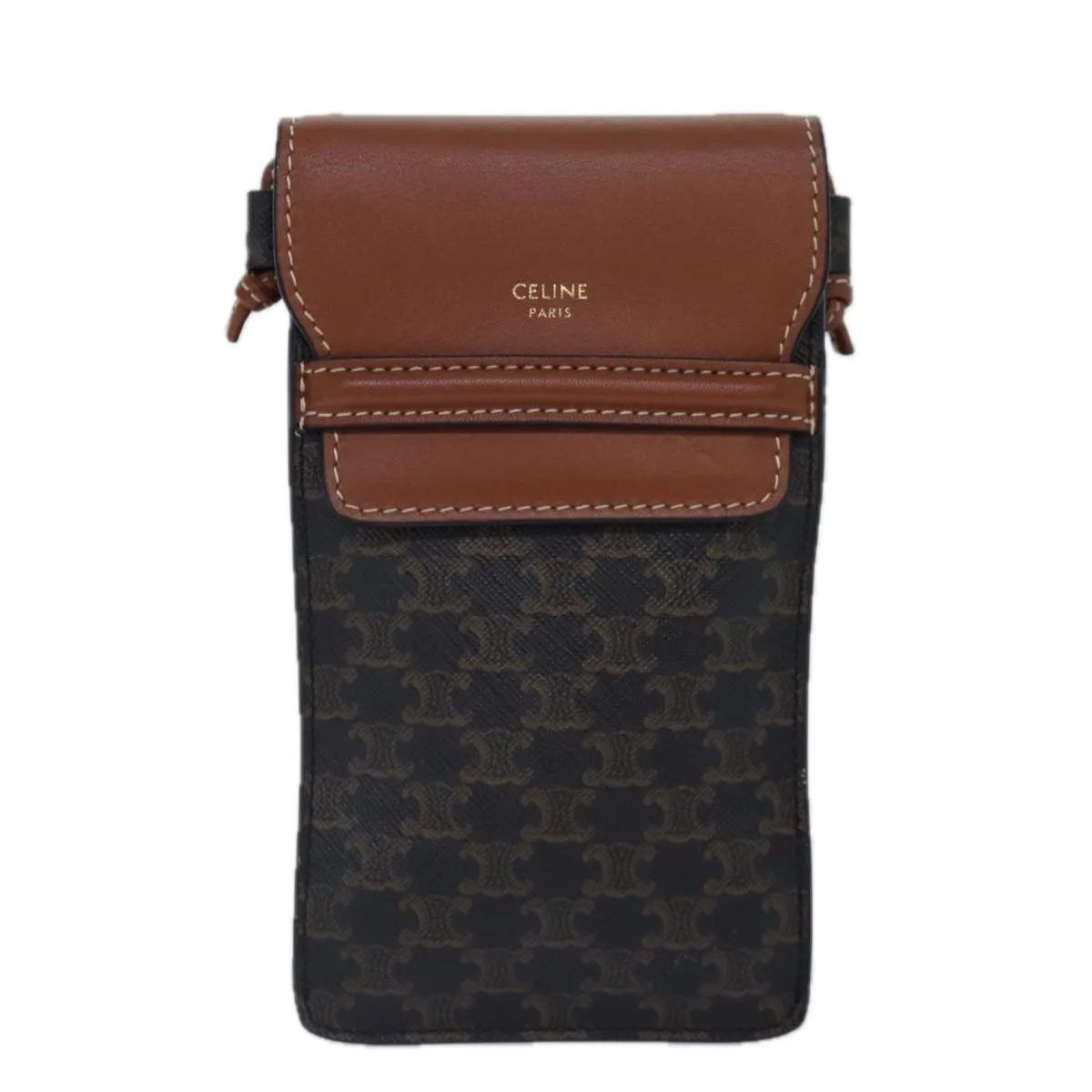 CELINE Triomphe Clutch Bag