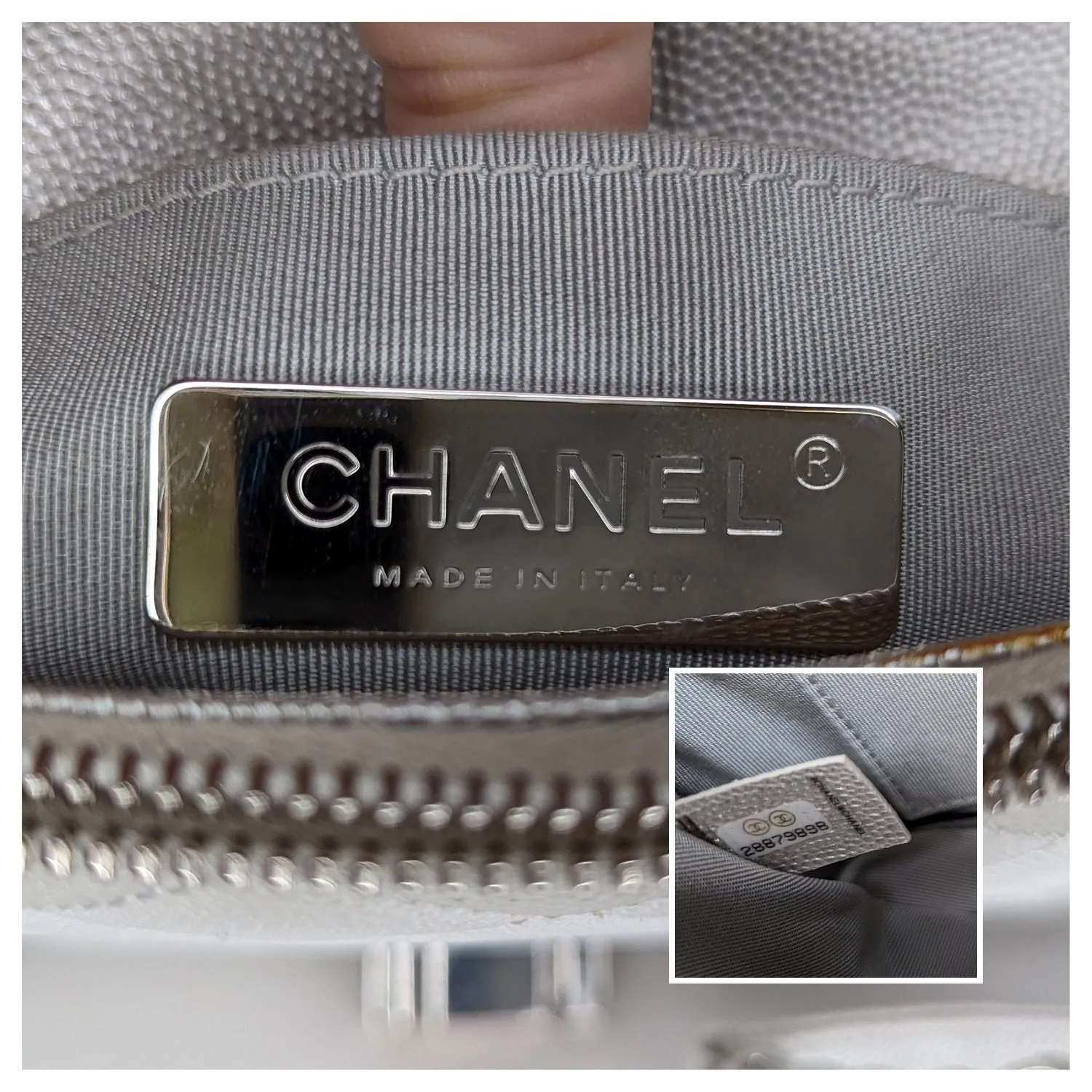Chanel bag Calfskin Quilted Small Coco Curve Messenger Flap