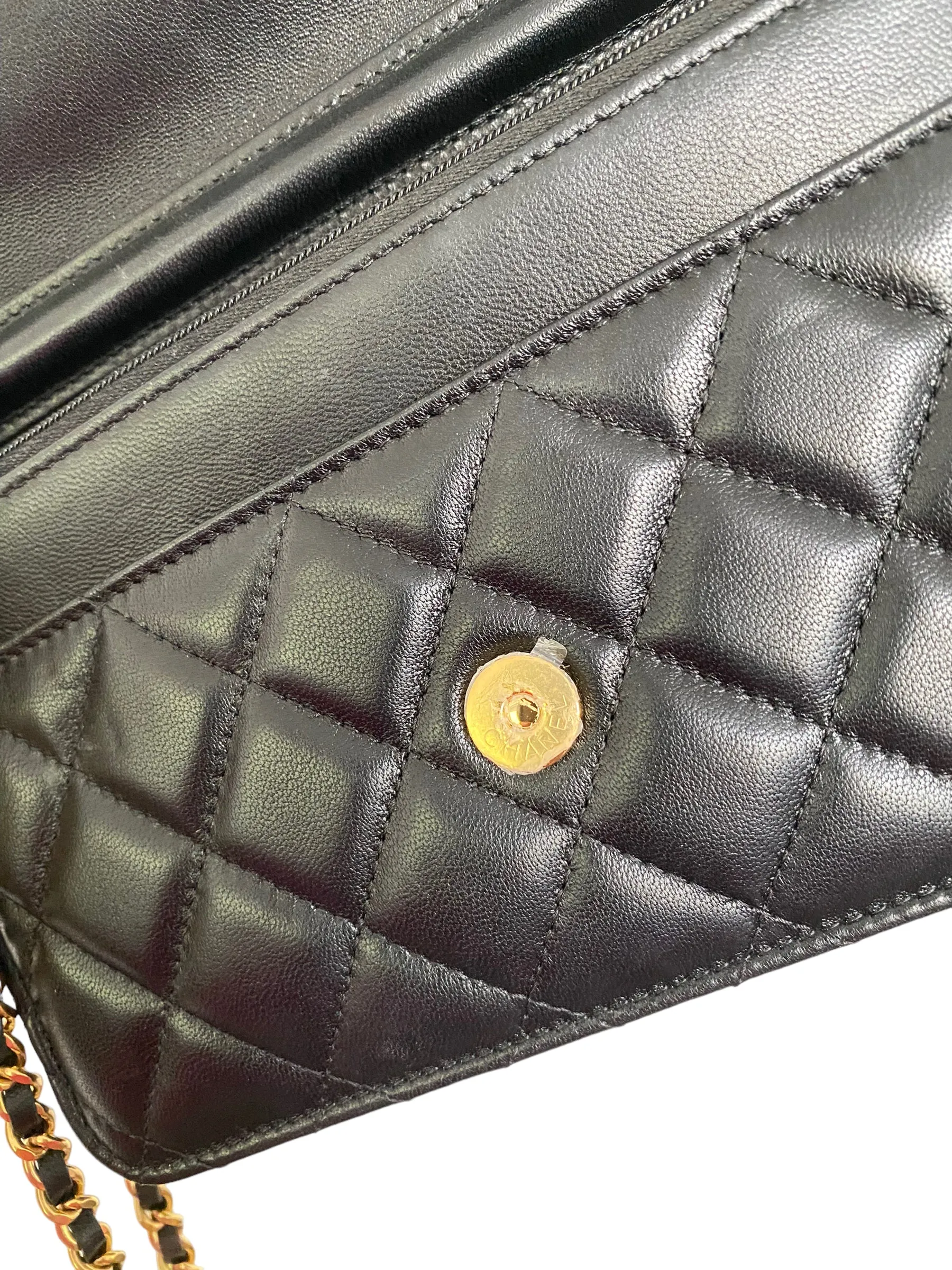 Chanel Black Wallet On Chain