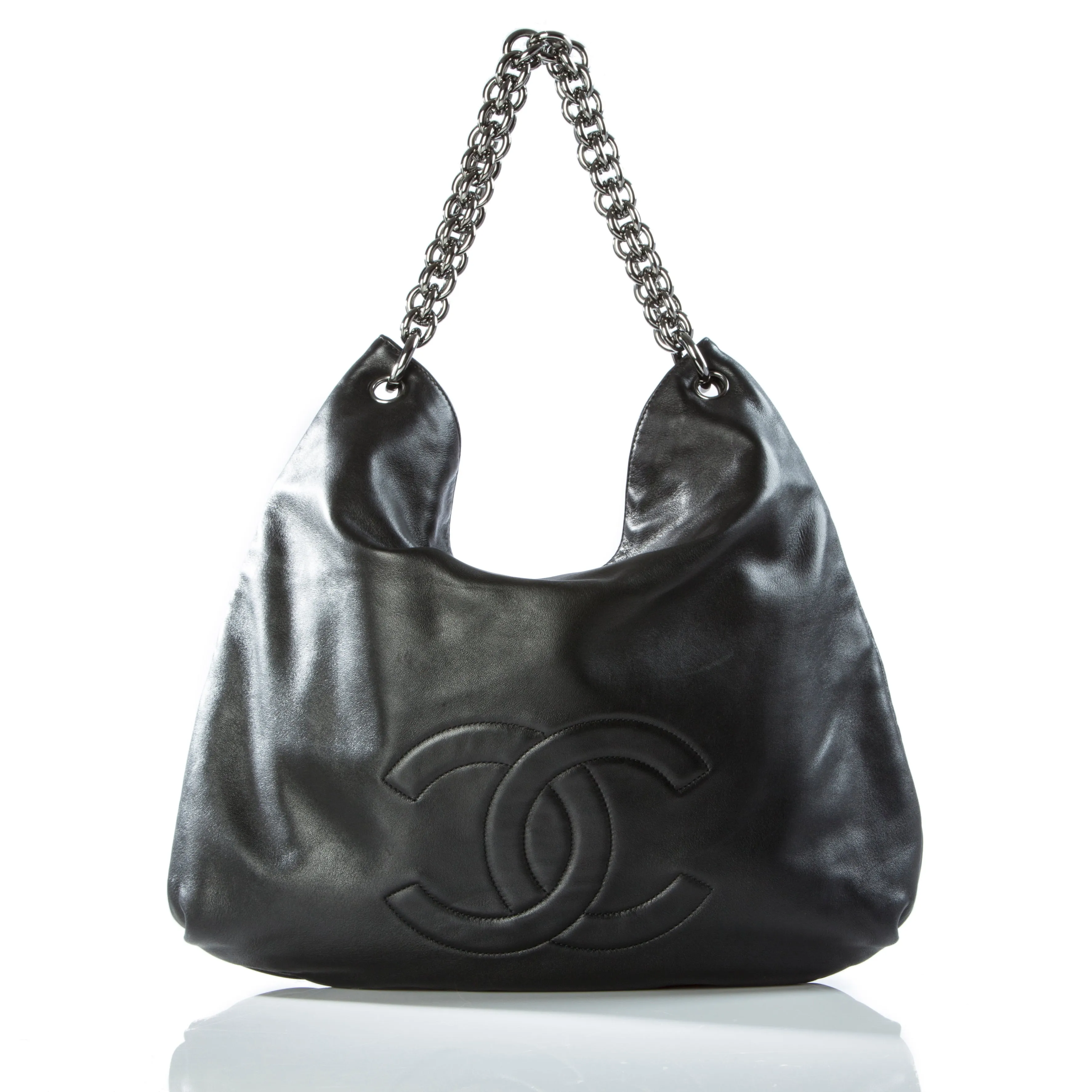 Chanel Chunky Chain Soft Lamb Tote