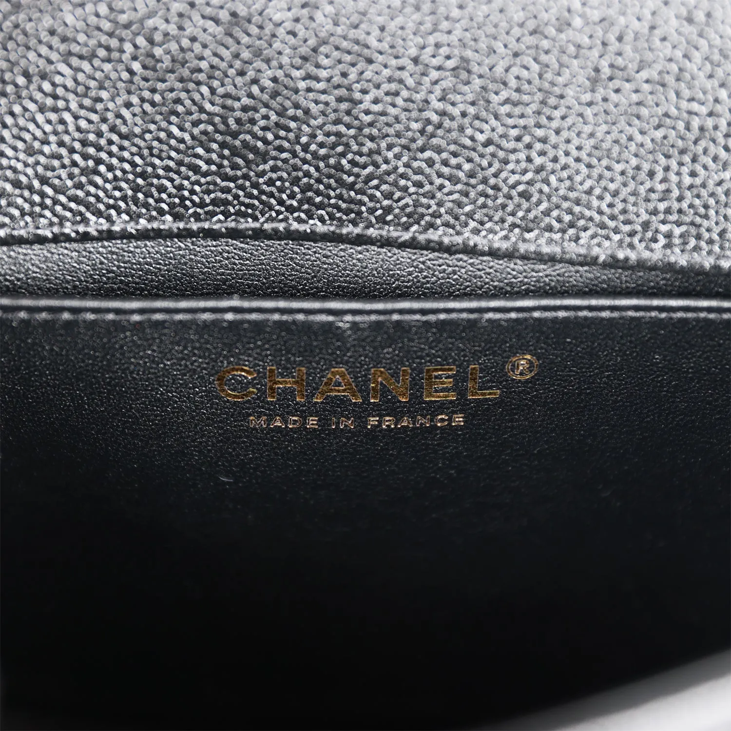 Chanel Small Boy Messenger Bag Black Caviar Antique Gold Hardware