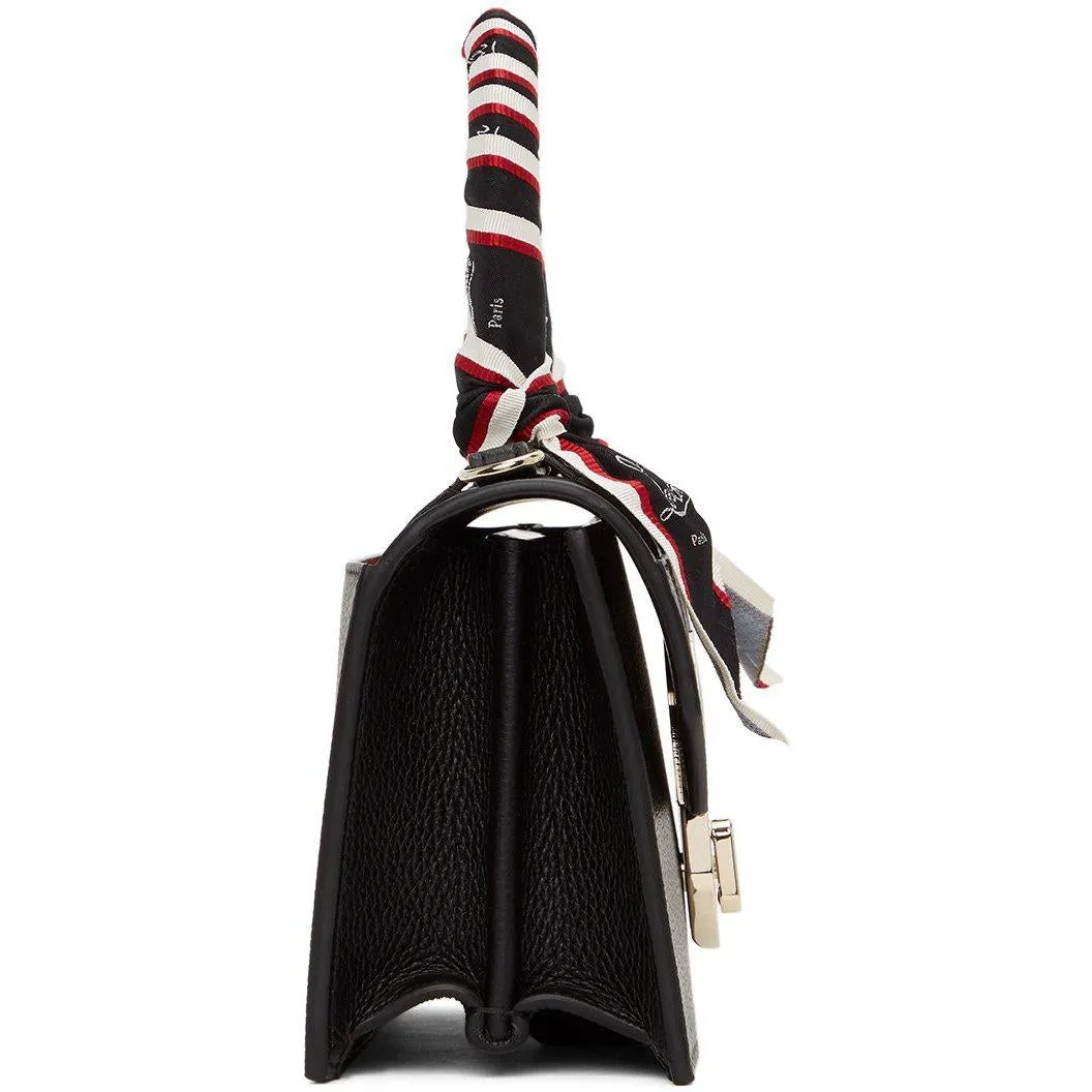 Christian Louboutin Black Small Elisa Top Handle Bag