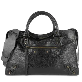 City Classic Studs Medium Lambskin Leather Bag