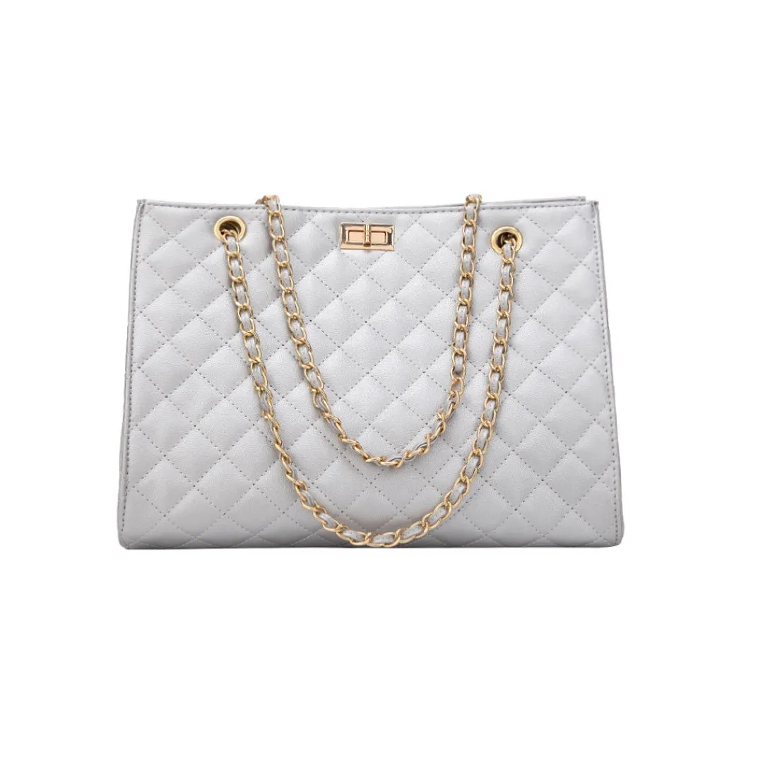 ClaudiaG Quilted Shoulder Bag
