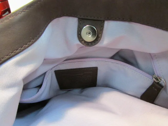 Coach Lynn SOHO Brown Soft Leather Hobo Bag