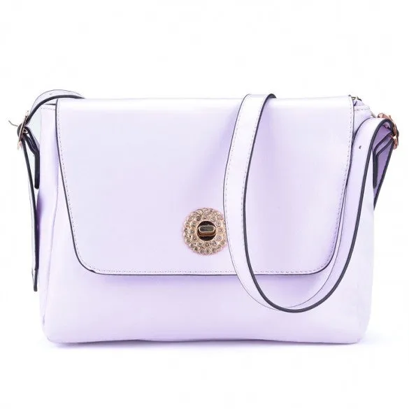 Korea Women's Sweet Style Candy Color Diamond Single Shoulder Bag Message Bag