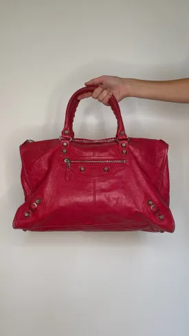 Large Red City Bag