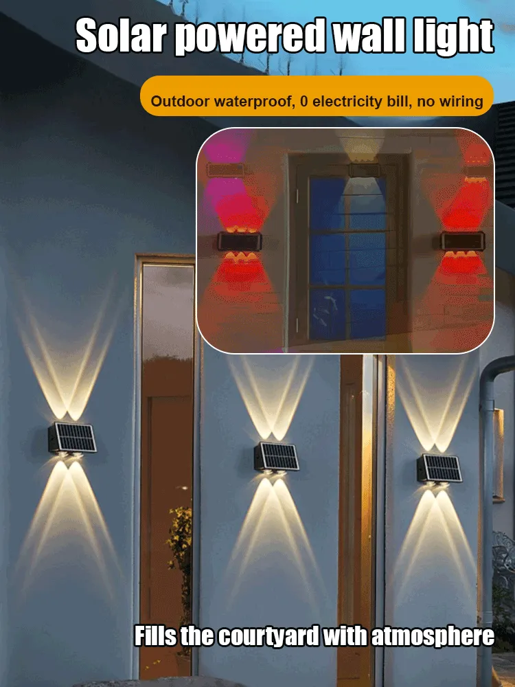 Last Day Promotion 50% OFF Solar Powered Wall Light