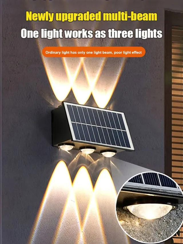 Last Day Promotion 50% OFF Solar Powered Wall Light