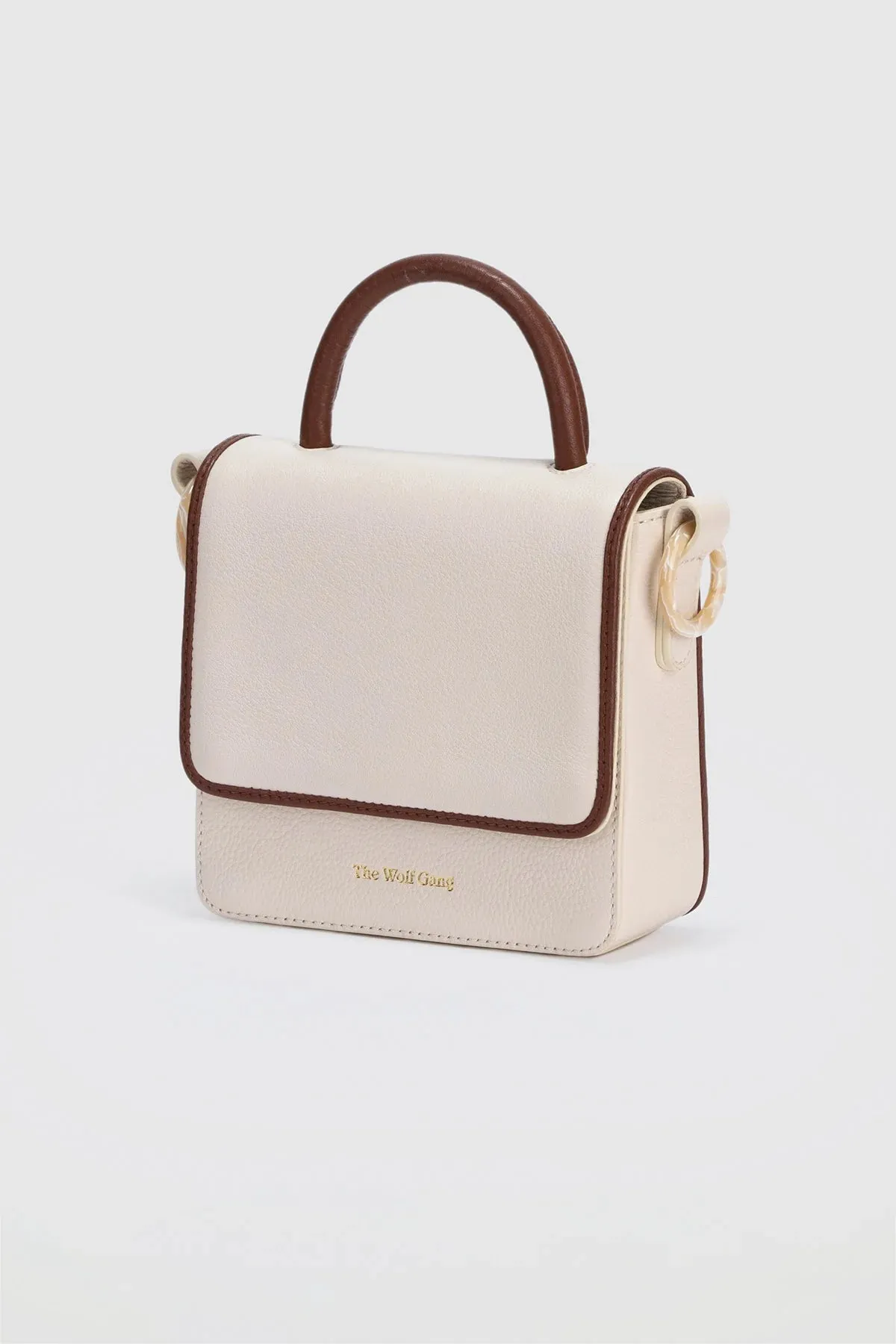 Layla Mini Box Bag // Ivory