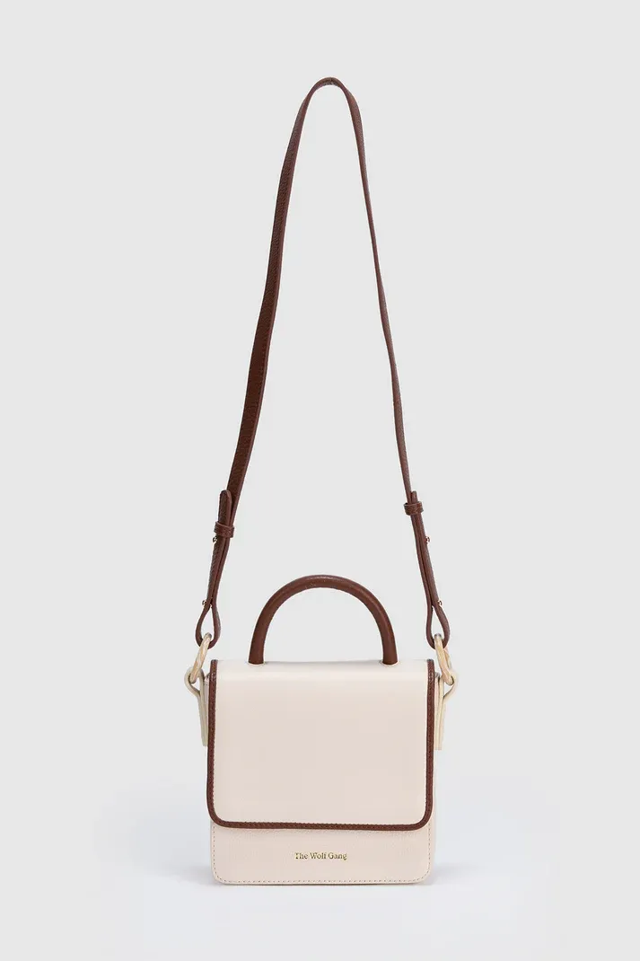 Layla Mini Box Bag // Ivory