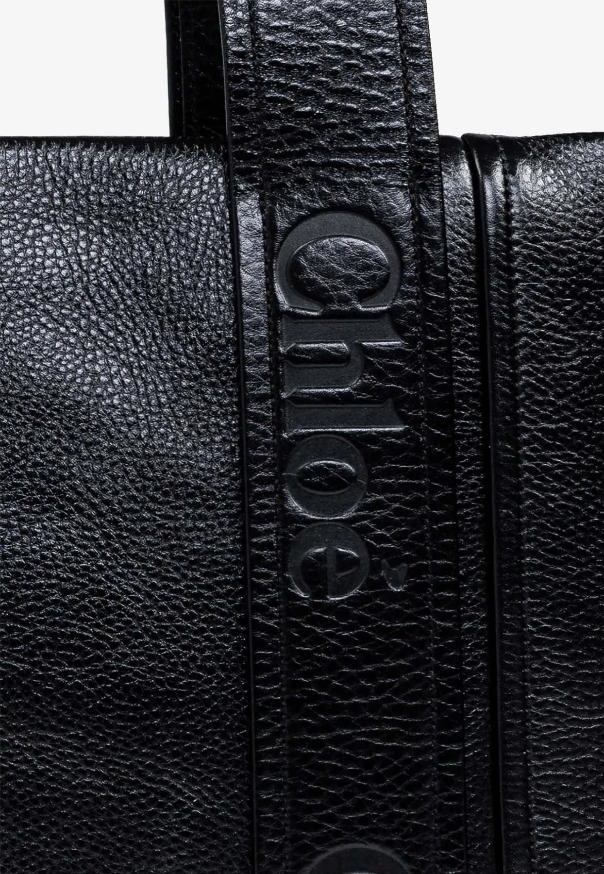 Medium Woody Leather Tote Bag