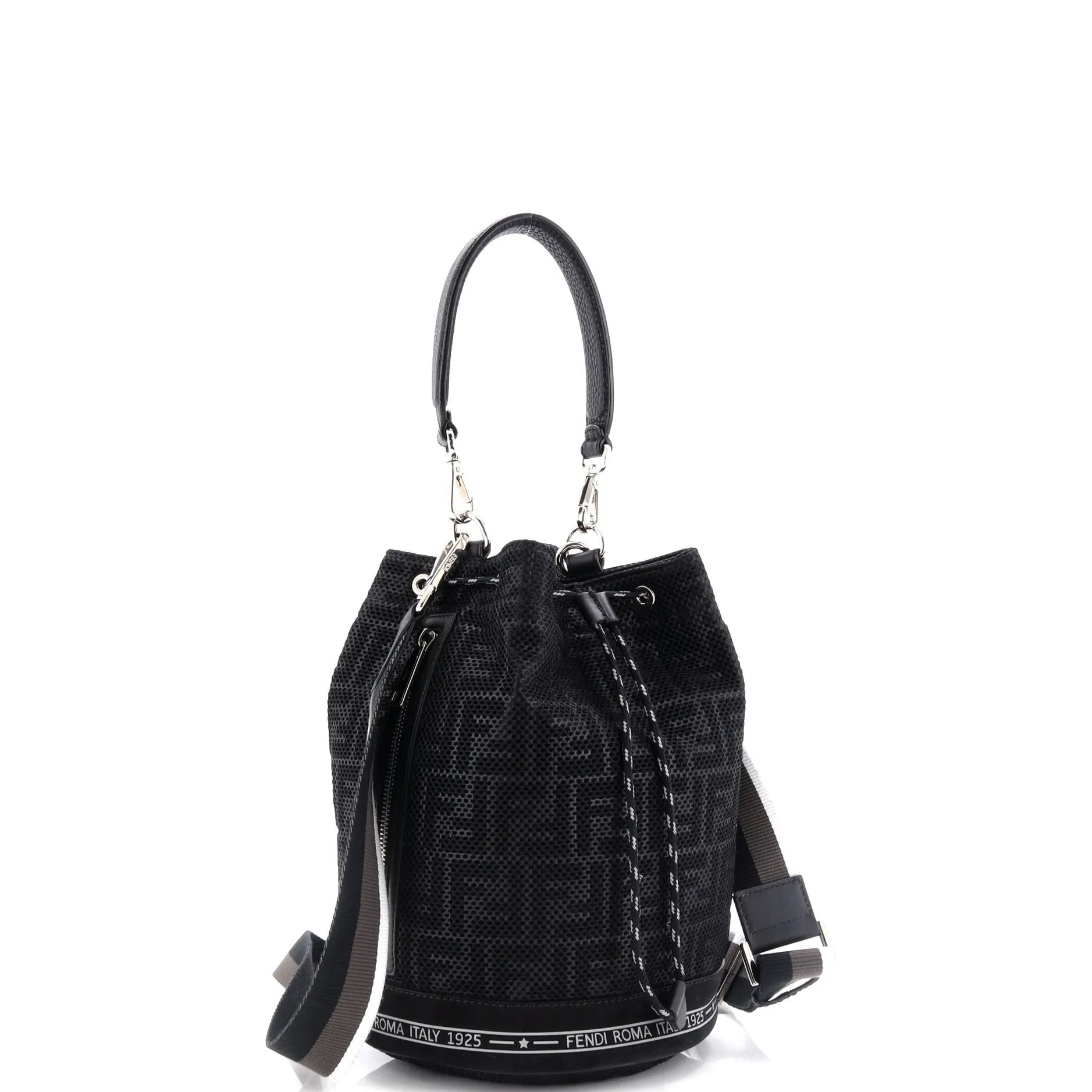 Mon Tresor Holdall Bucket Bag Zucca Canvas Small
