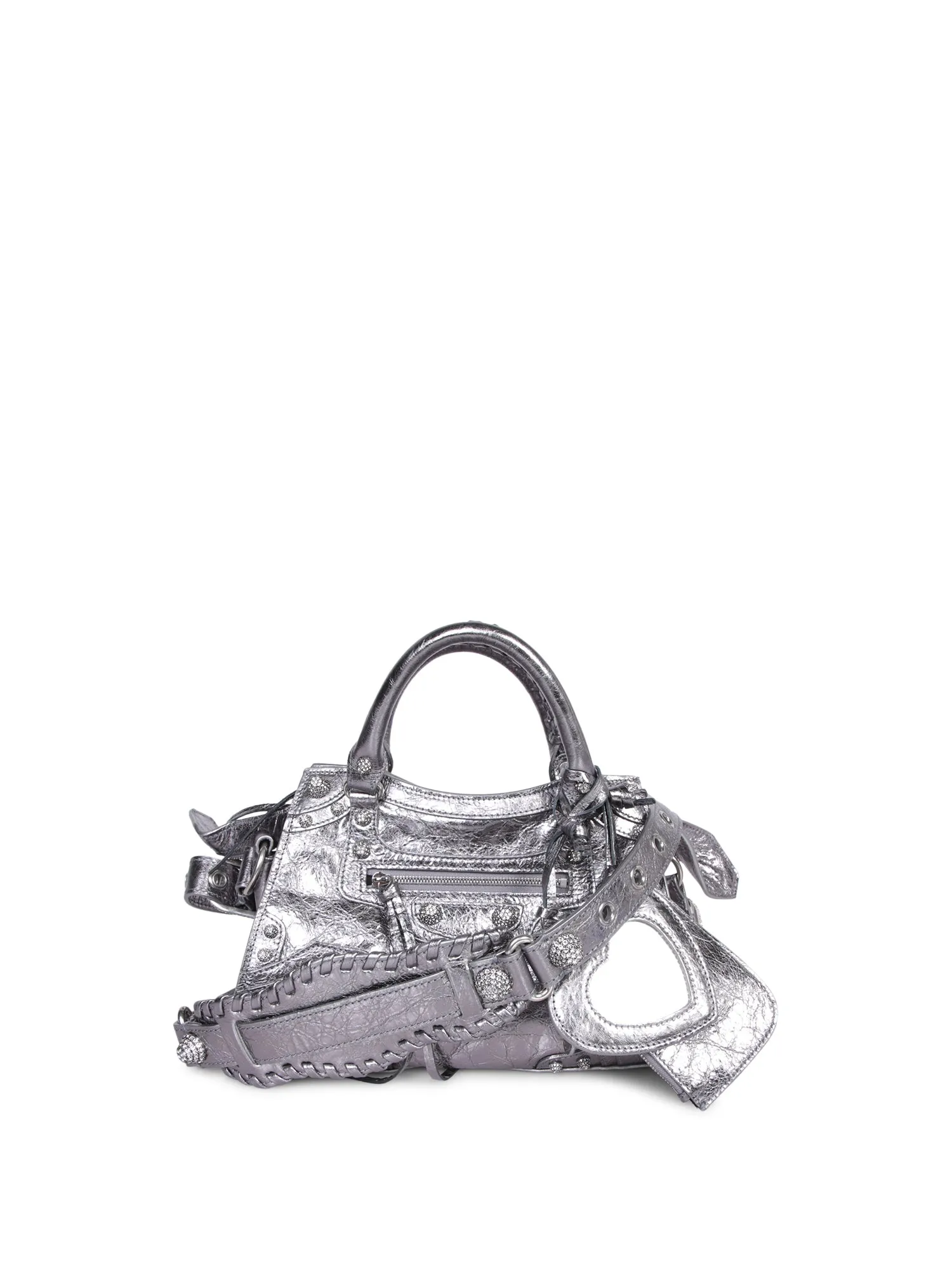 Neo Cagole City XS silver bag