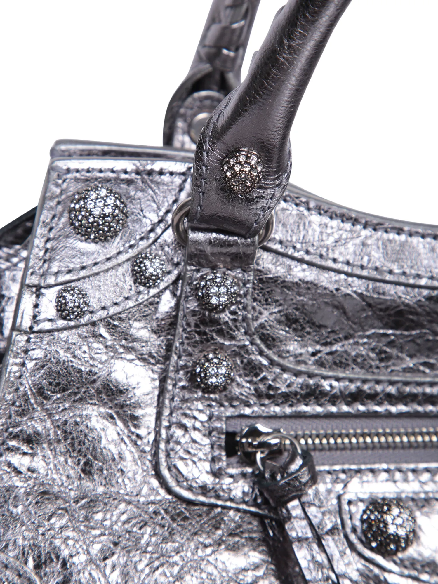 Neo Cagole City XS silver bag