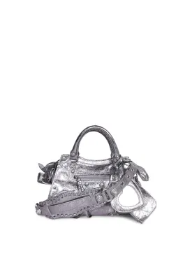 Neo Cagole City XS silver bag