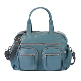 OiOi Carry All Nappy Bag - Stone Blue