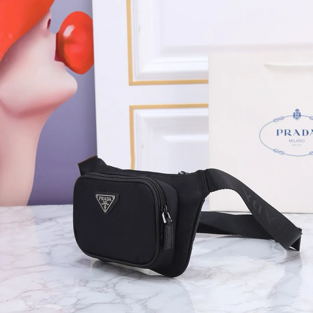 P Re Nylon Crossbody Bag