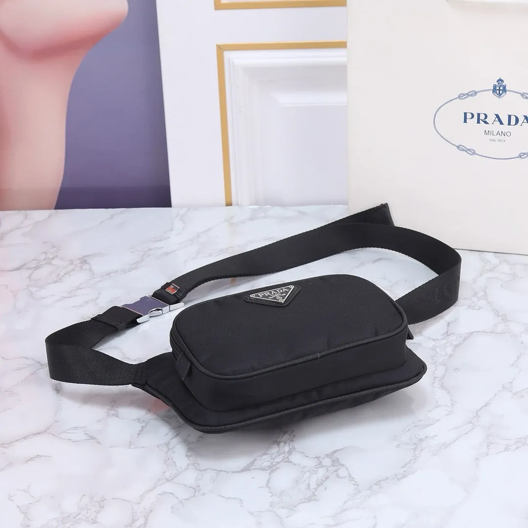 P Re Nylon Crossbody Bag