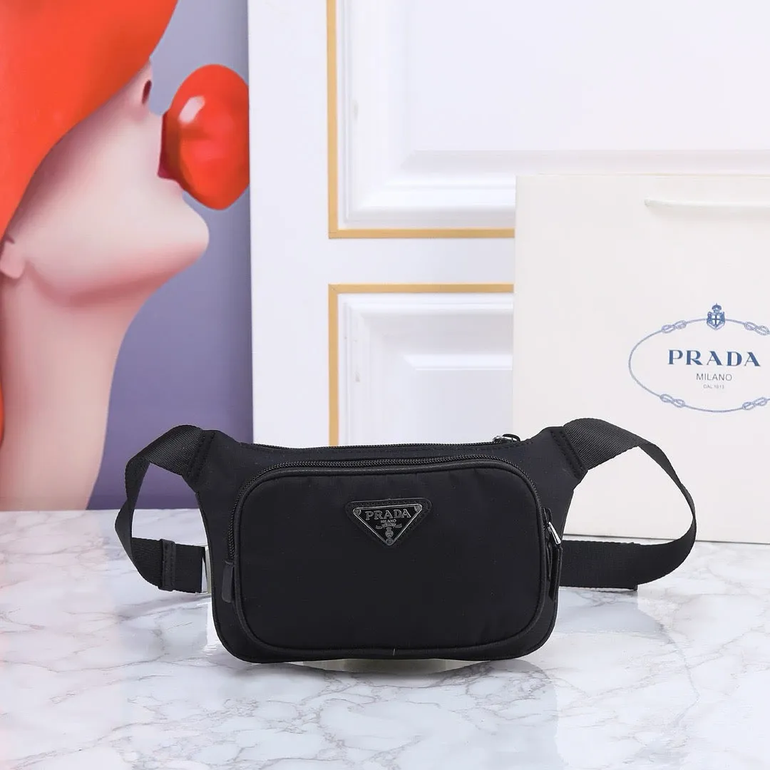 P Re Nylon Crossbody Bag
