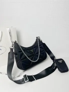 P Re-Nylon Padded Bag