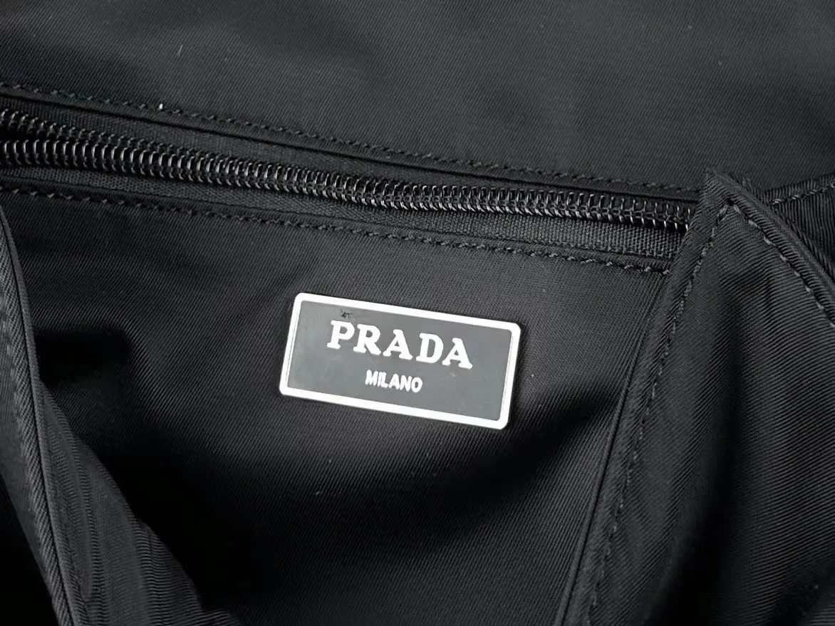 P Re-nylon Padded Shoulder Bag