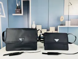 P Re-nylon Padded Shoulder Bag