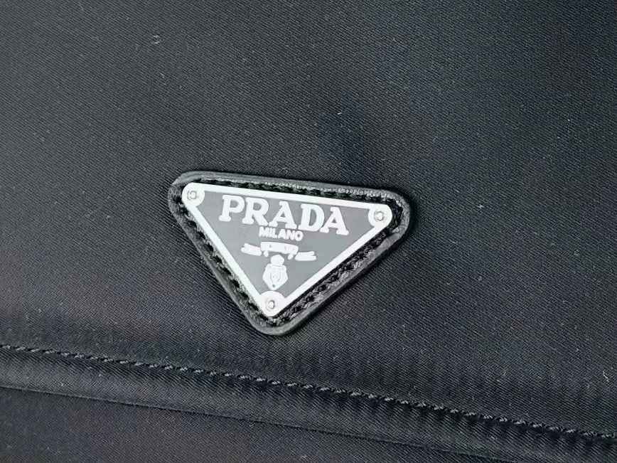 P Re-nylon Padded Shoulder Bag