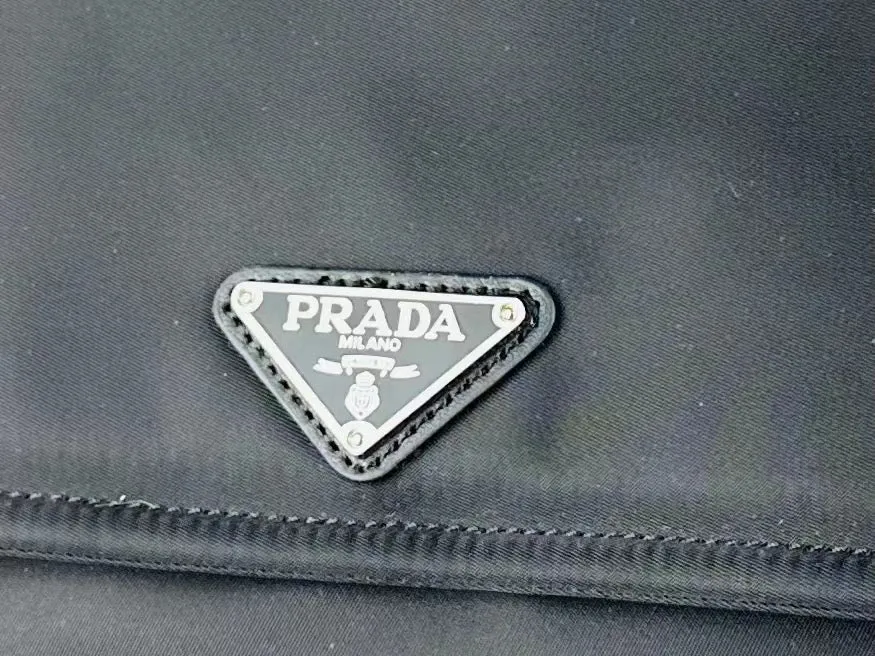 P Re-nylon Padded Shoulder Bag
