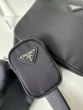 P Re Nylon Shoulder Bag