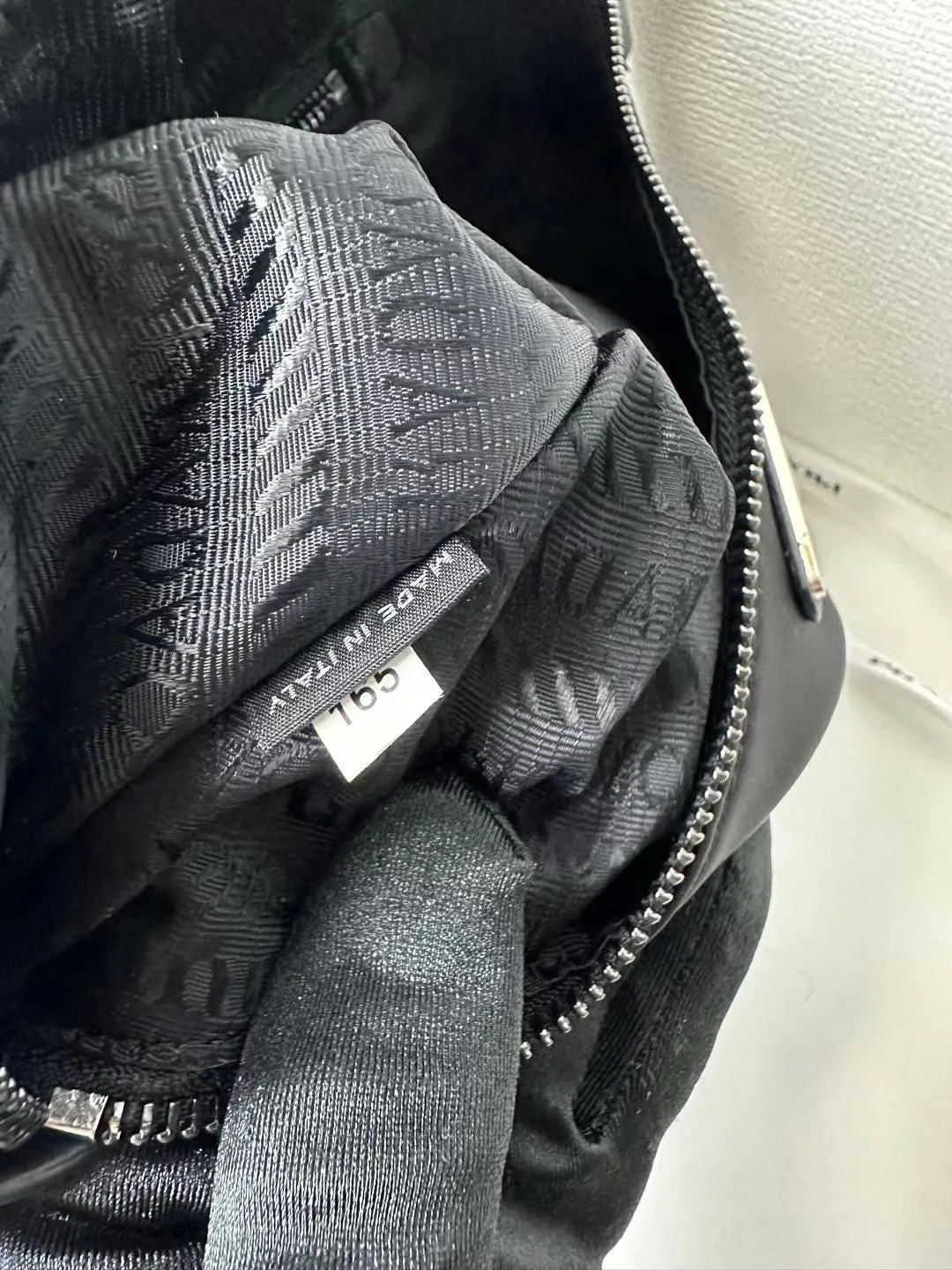 P Re Nylon Shoulder Bag