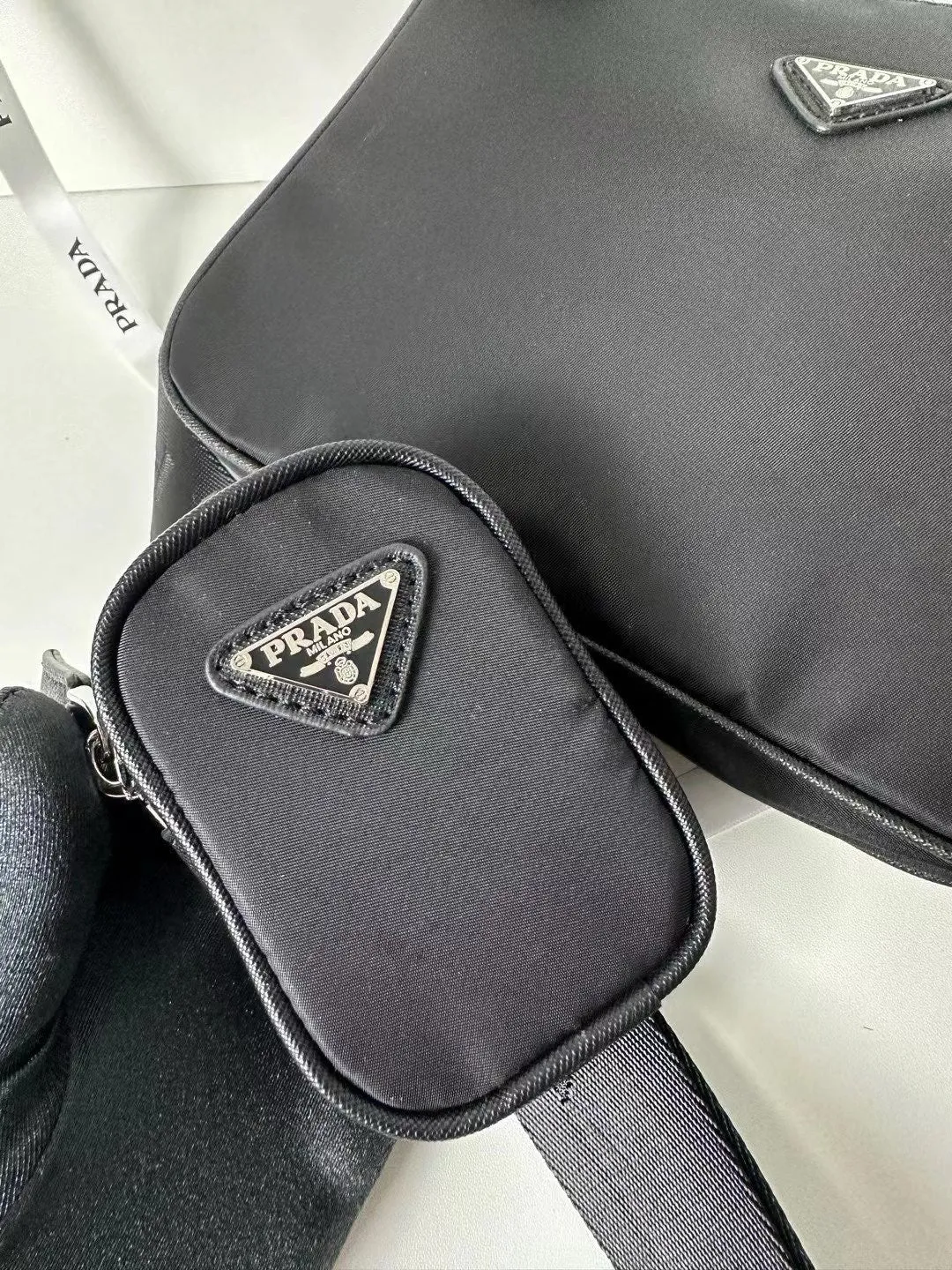 P Re Nylon Shoulder Bag