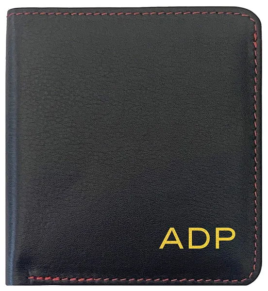 Personalized Genuine Leather Womens Mini Wallet