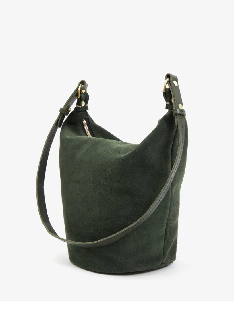 PETITE JEANNE IN LODEN SUEDE
