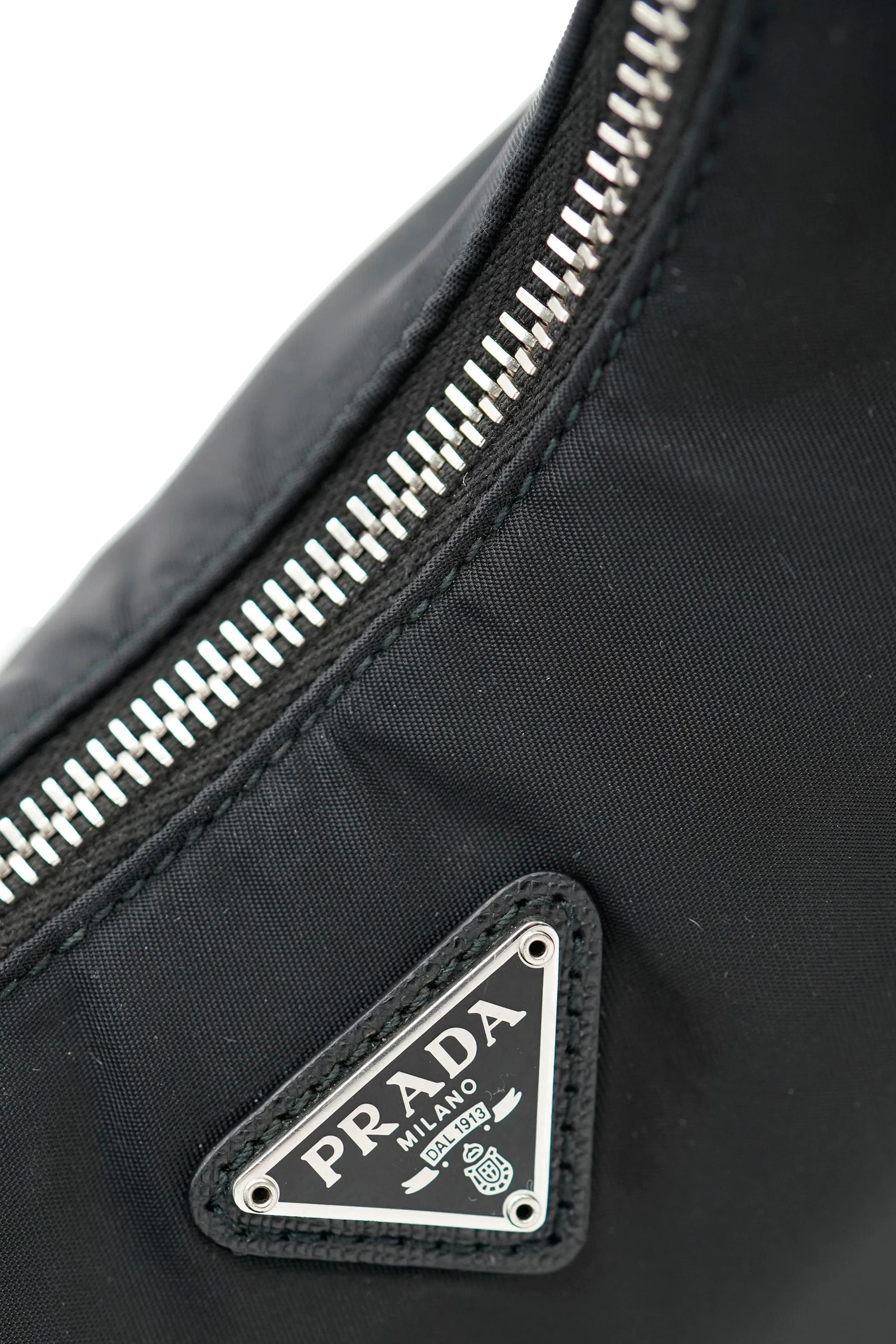 Prada Black Re edition pochette bag ALL0257
