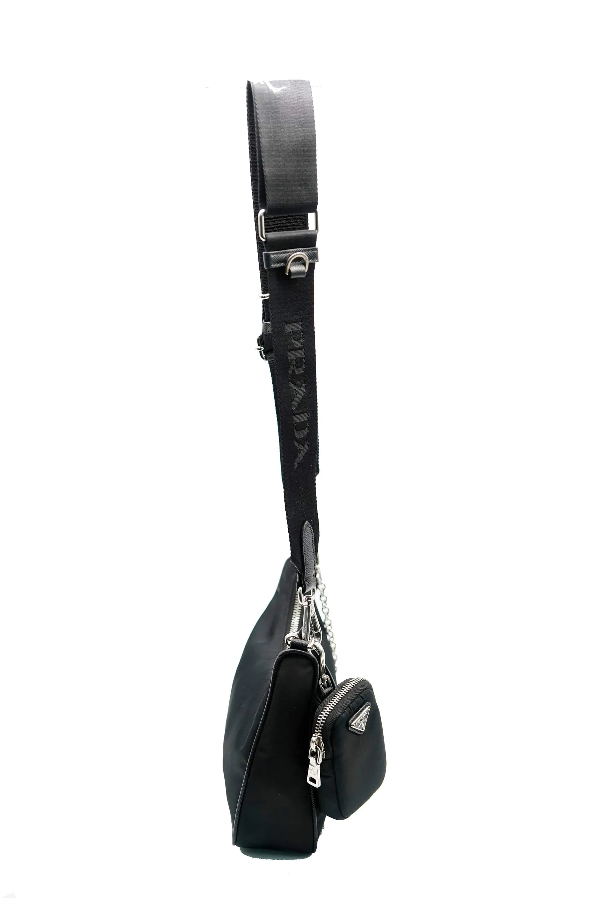 Prada Black Re edition pochette bag ALL0257