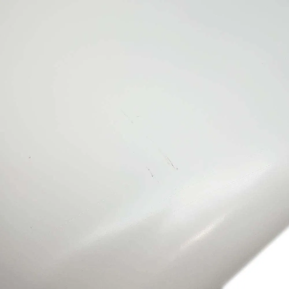 PRADA Handbag 1995 Re Edition White 1BA350 BrushedLeather Size Medium